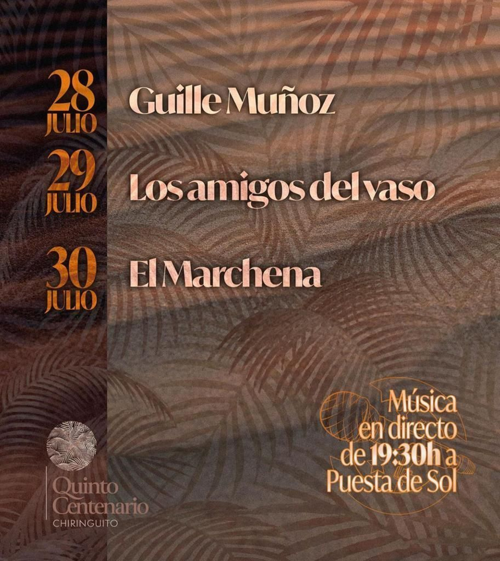 Guille Moñoz/ Los amigos del vaso/ El Marchena