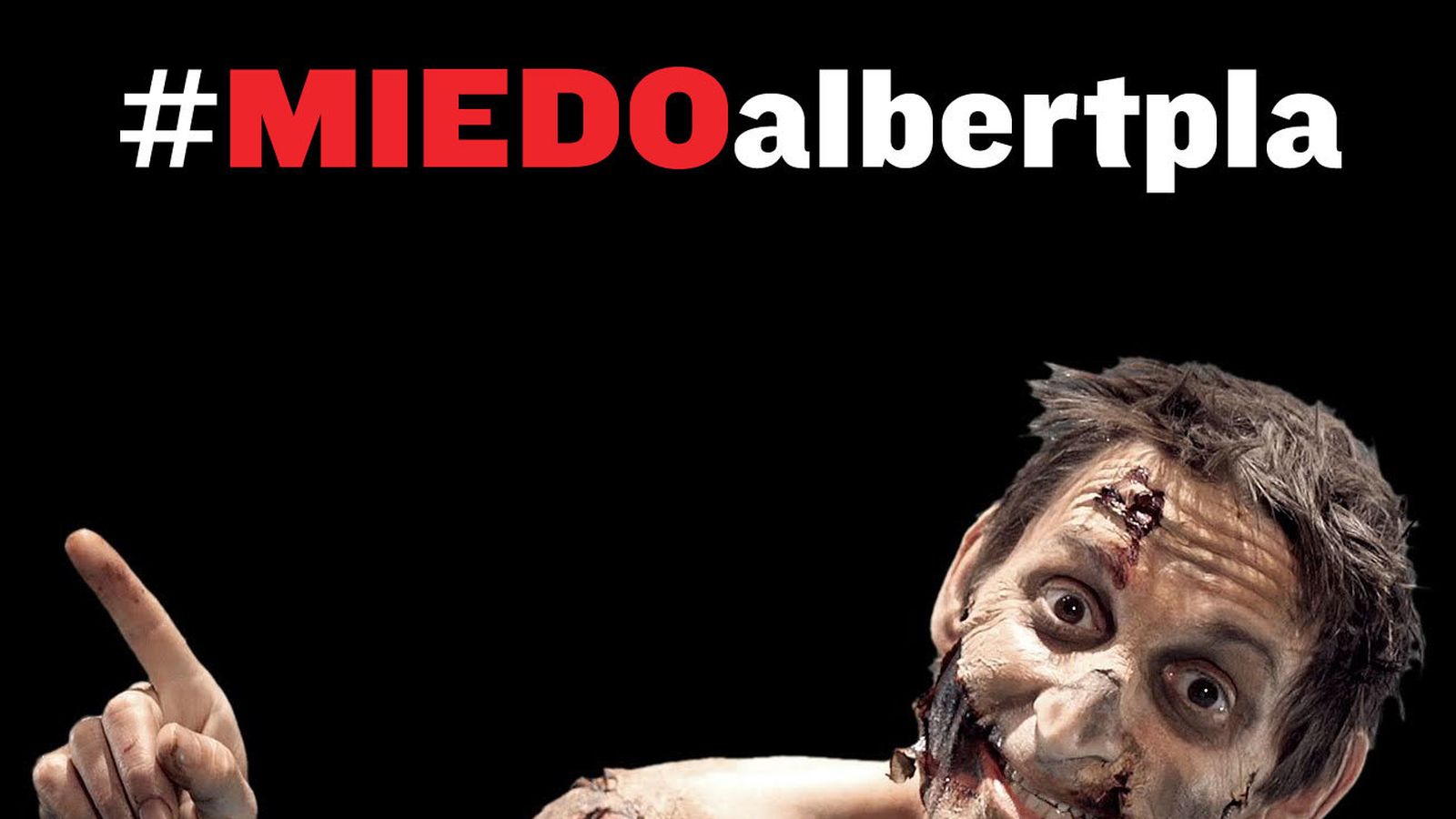 Imagen del último espectáculo de Albert Plá, 'Miedo'.