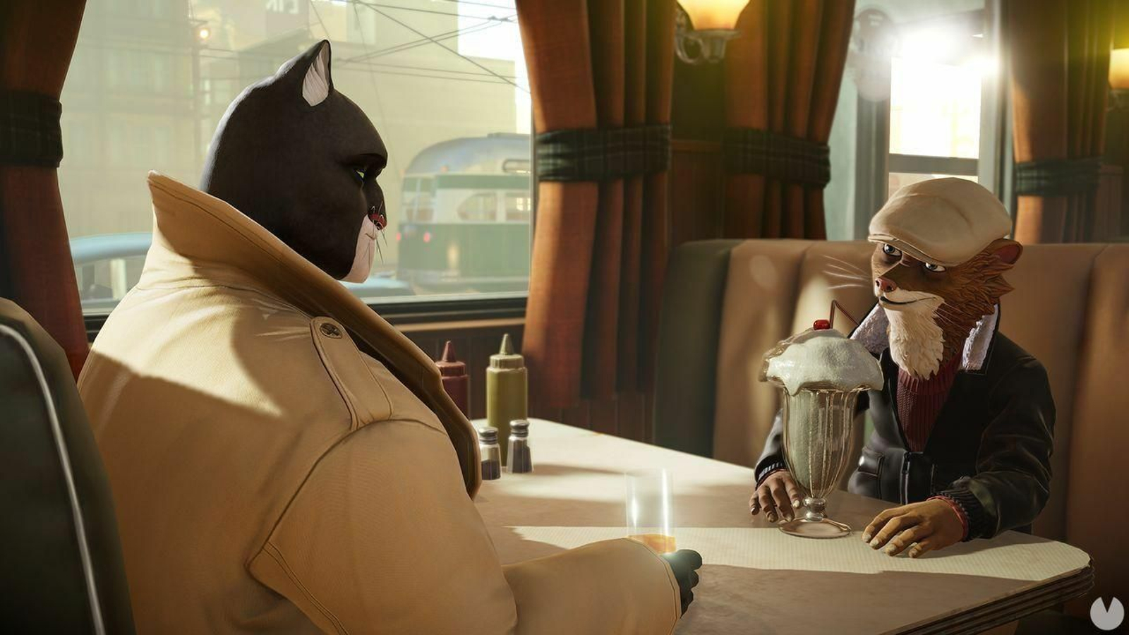 Un fotograma del videojuego 'Blacksad: under the skin'
