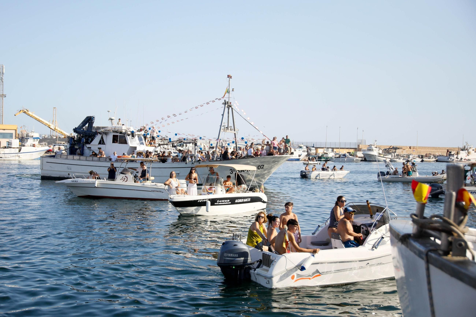 Procesión de Alabanza a la Santísima Virgen del Carmen de Almería