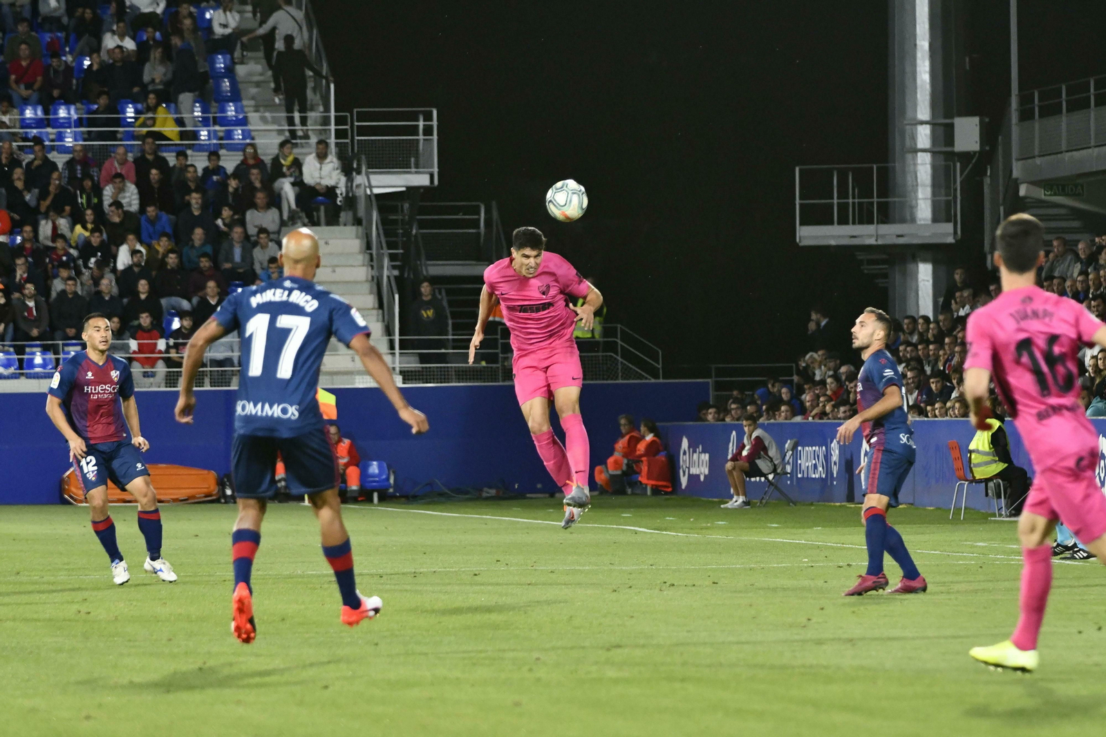 Las fotos del Huesca - Málaga CF
