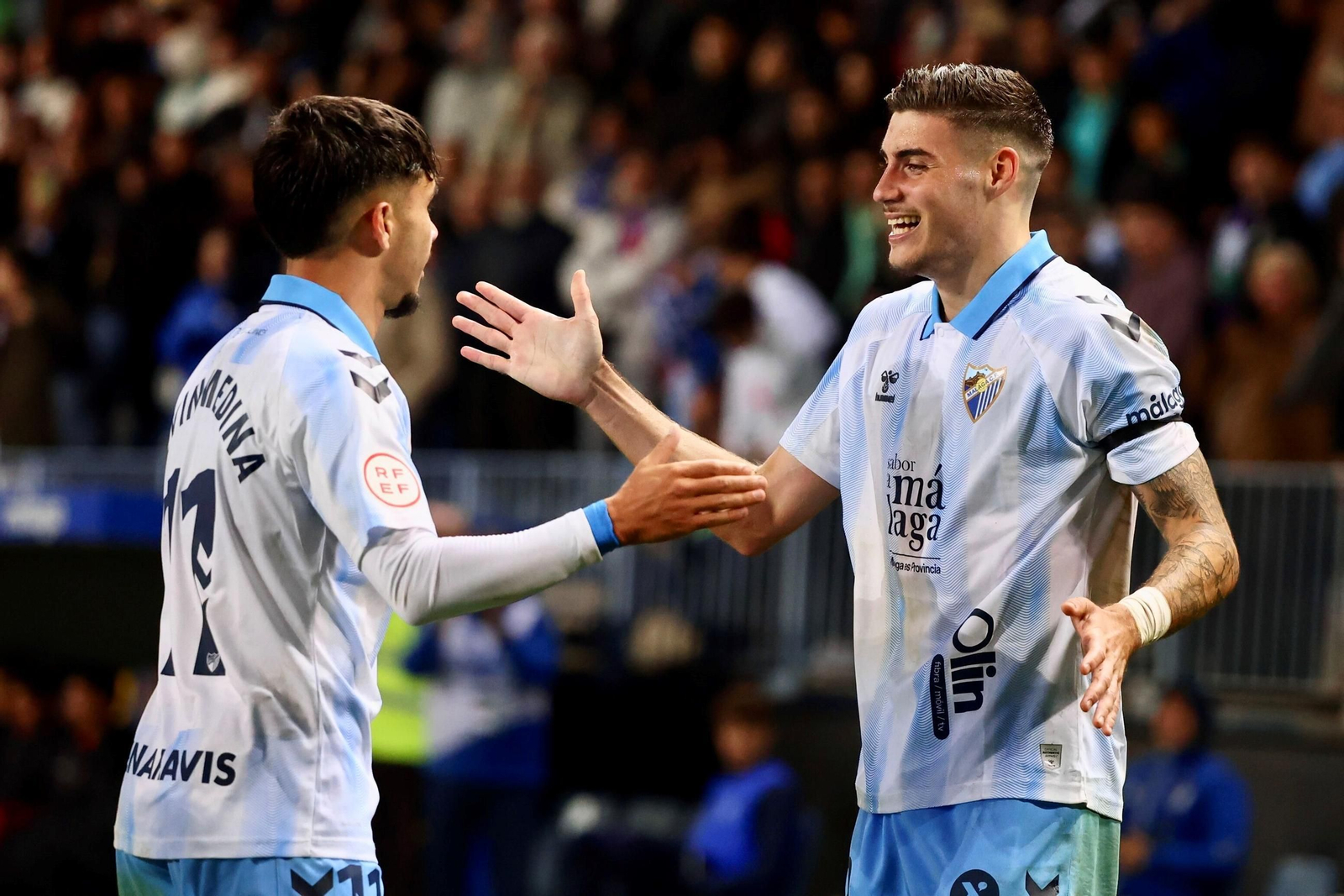 Roberto, su paso por el Málaga CF en fotos