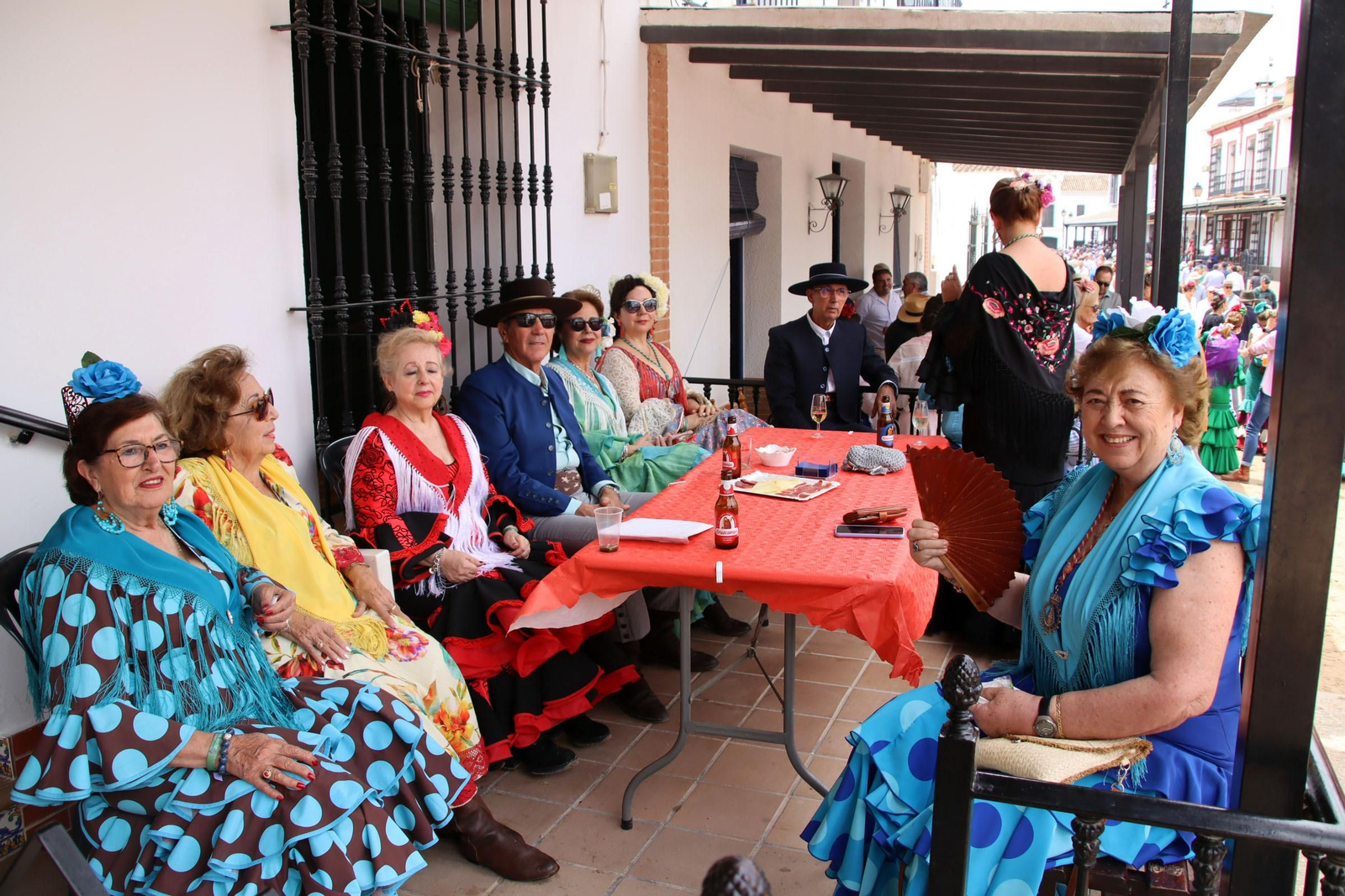 Así se vive la romería en las casas de la aldea