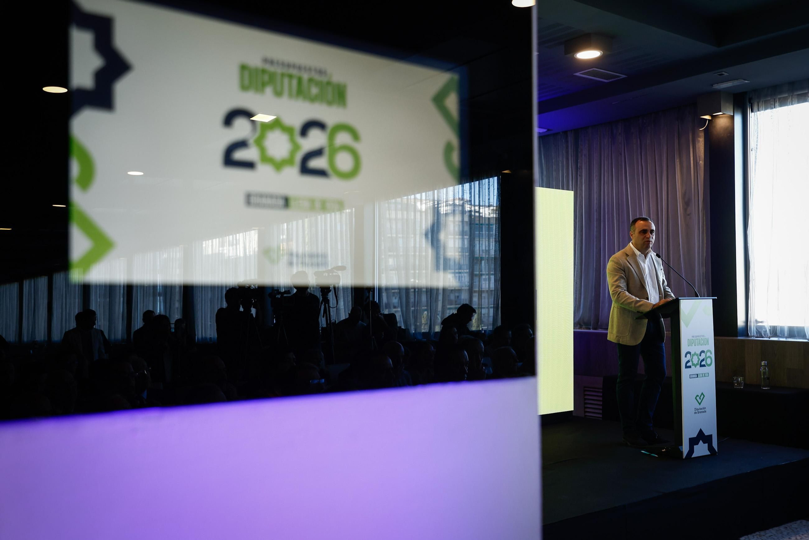 Francis Rodríguez durante la presentación de los Presupuestos.