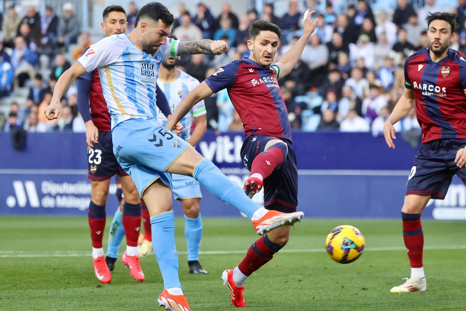 Las fotos del Málaga CF-Levante