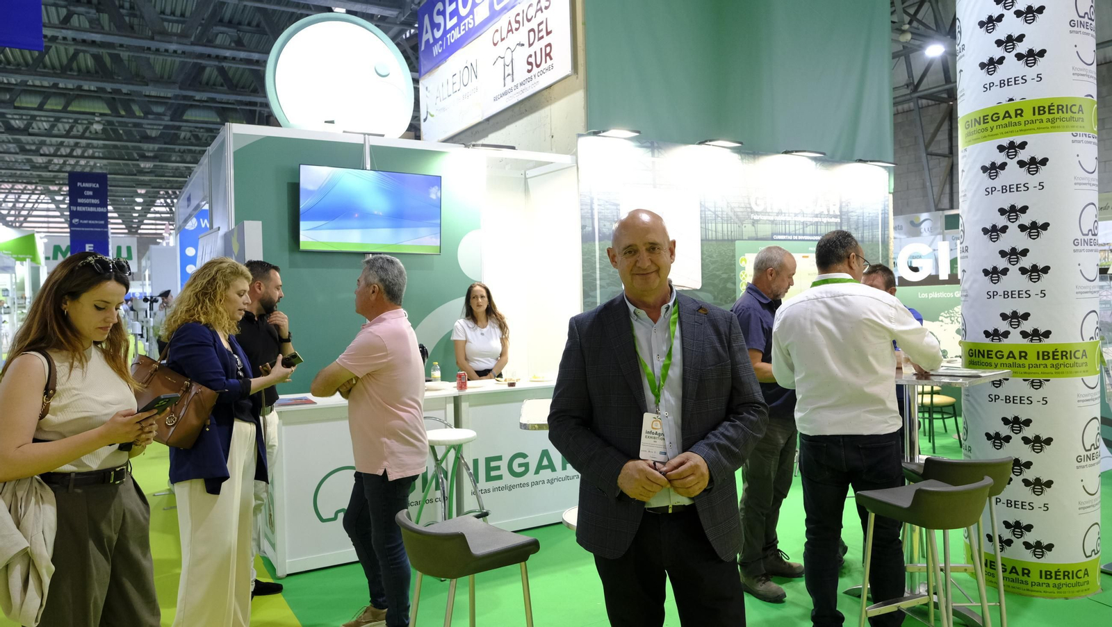 Imágenes del primer día de Infoagro Exhibition en Aguadulce