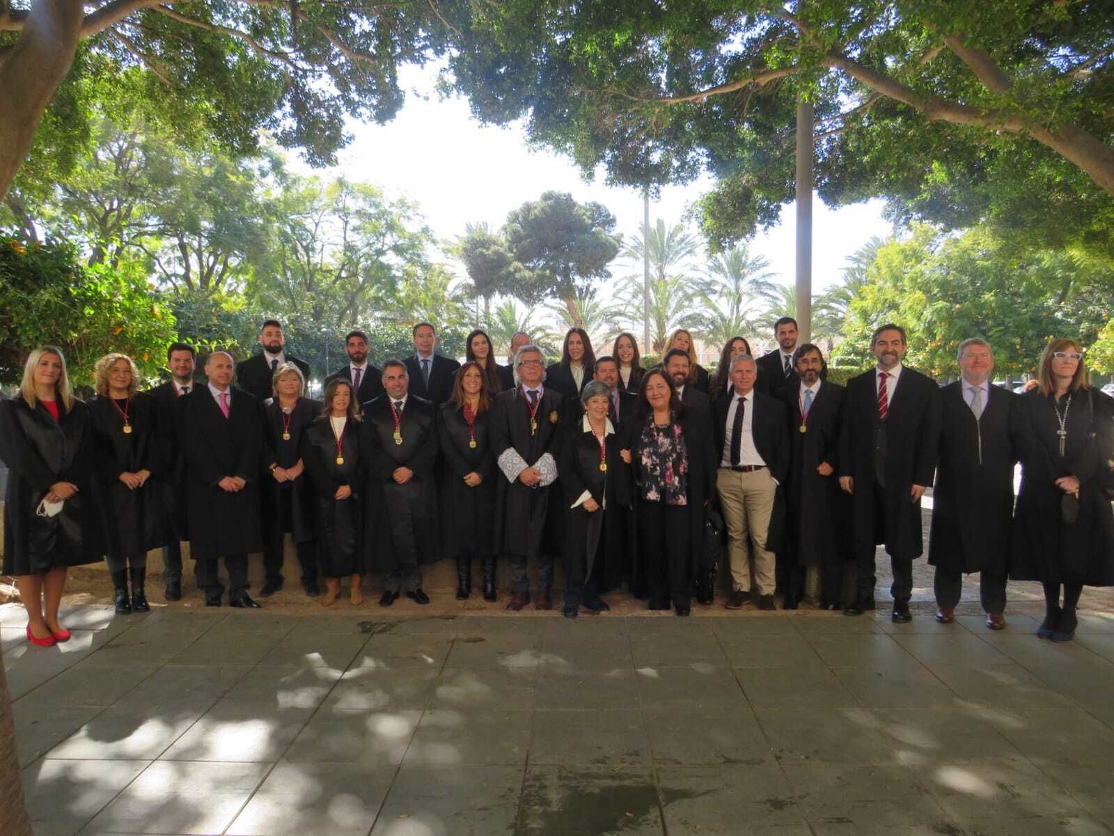 Nueve letrados se suman a las filas del Colegio de Abogados de Almería