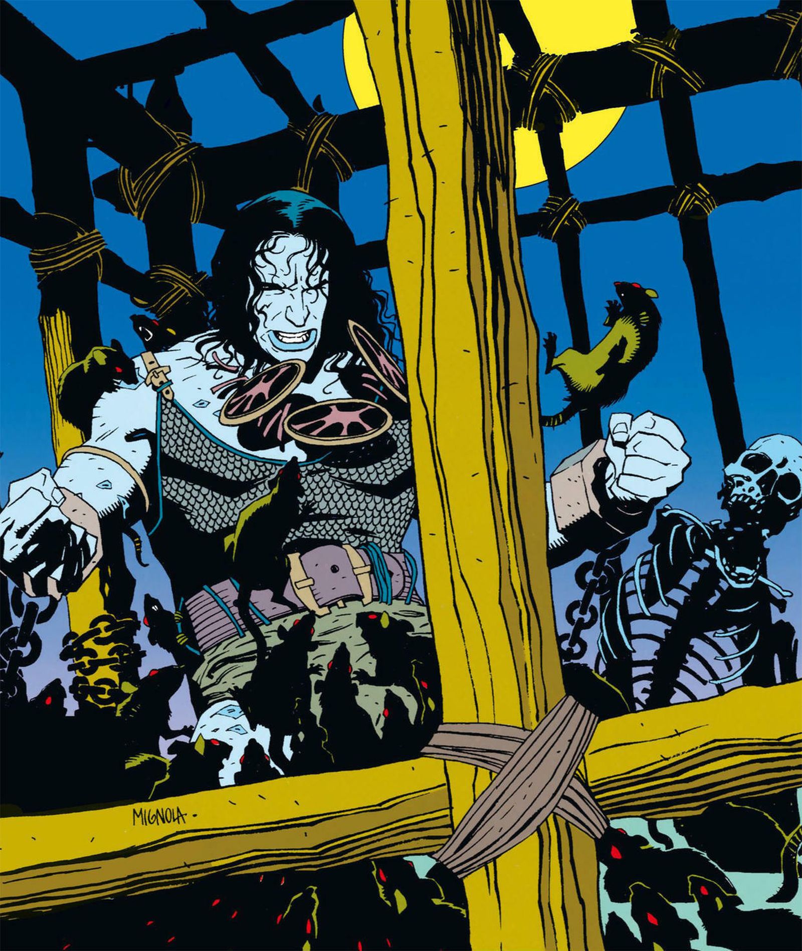 Una de las representaciones de Conan.