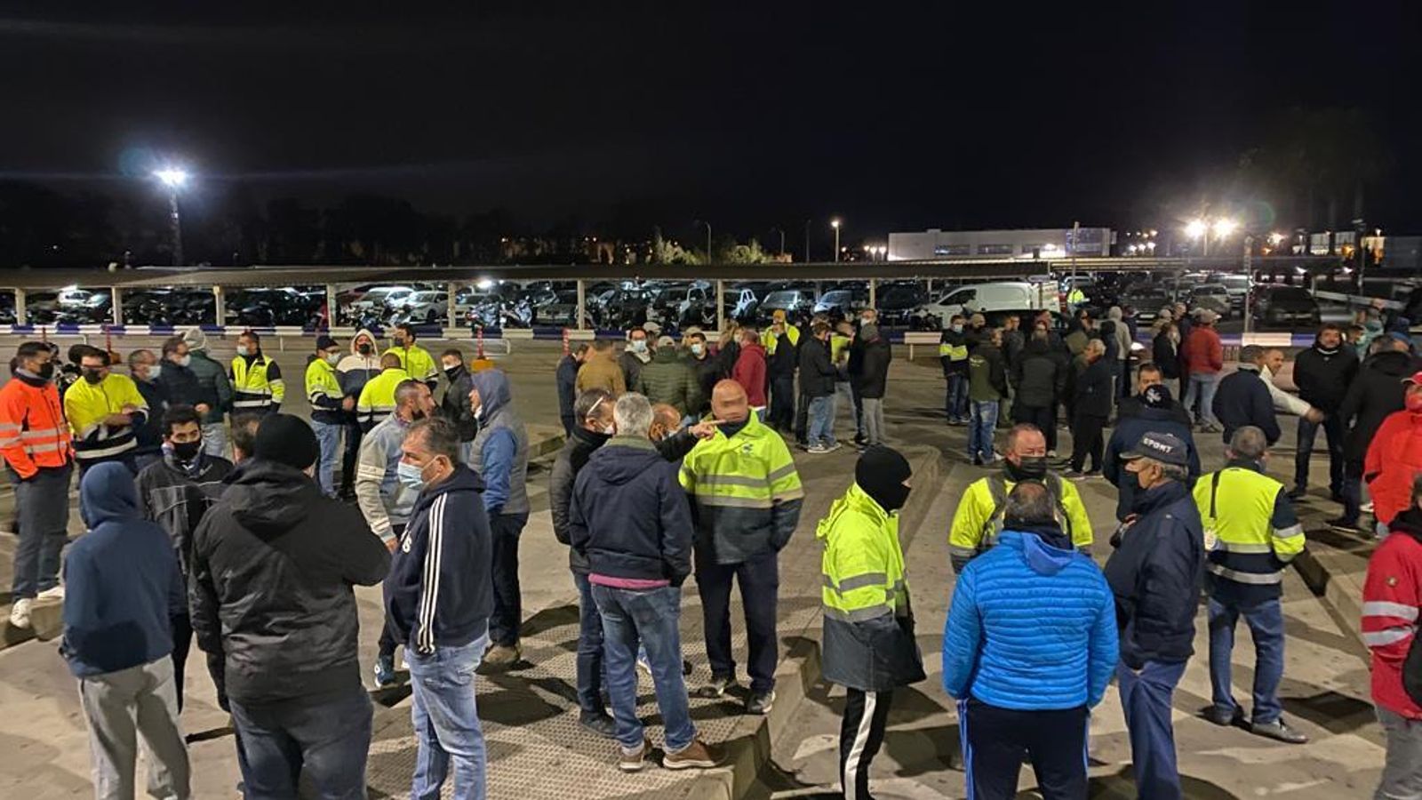 Concentración en Palmones.