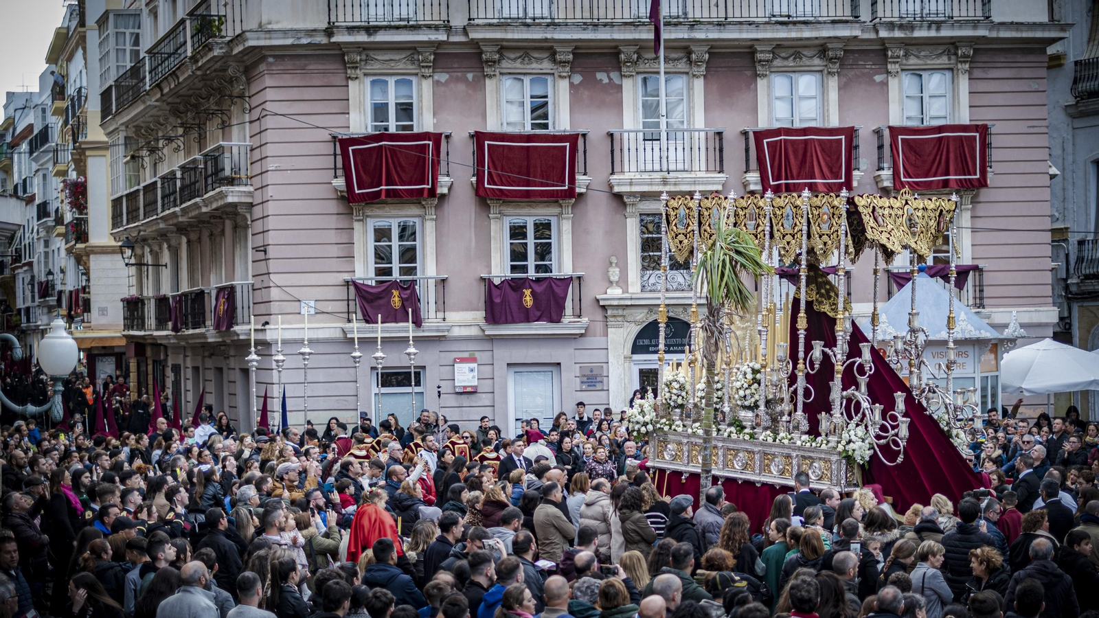 Cofradía de Sentencia. Miércoles Santo. Semana Santa de Cádiz 2024