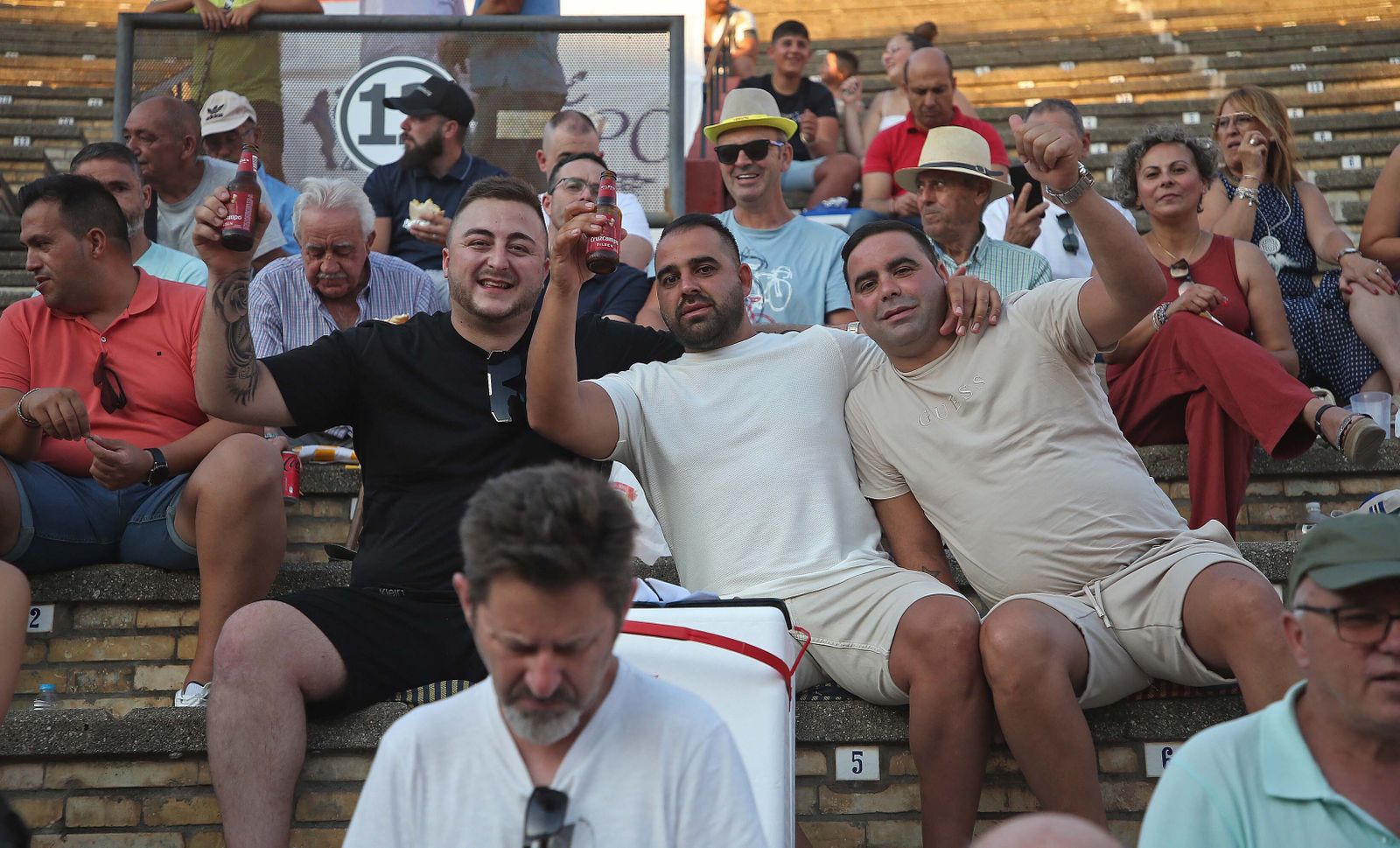 Búscate en durante la corrida del jueves en la plaza de toros Las Palomas