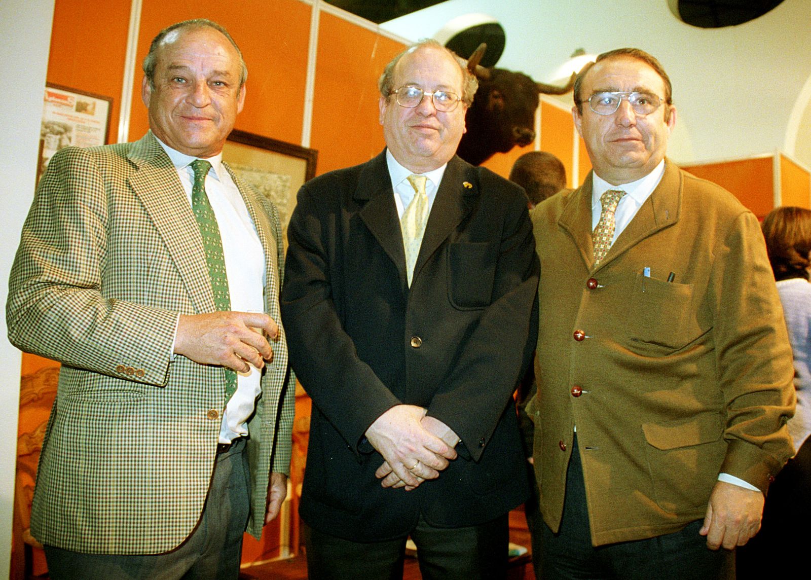 IV Feria Mundial del Toro. IV Feria Mundial del Toro. Ganaderos. Borja  Domecq, Juan Pablo Jiménez Pasquau y Ricardo Gallardo.
