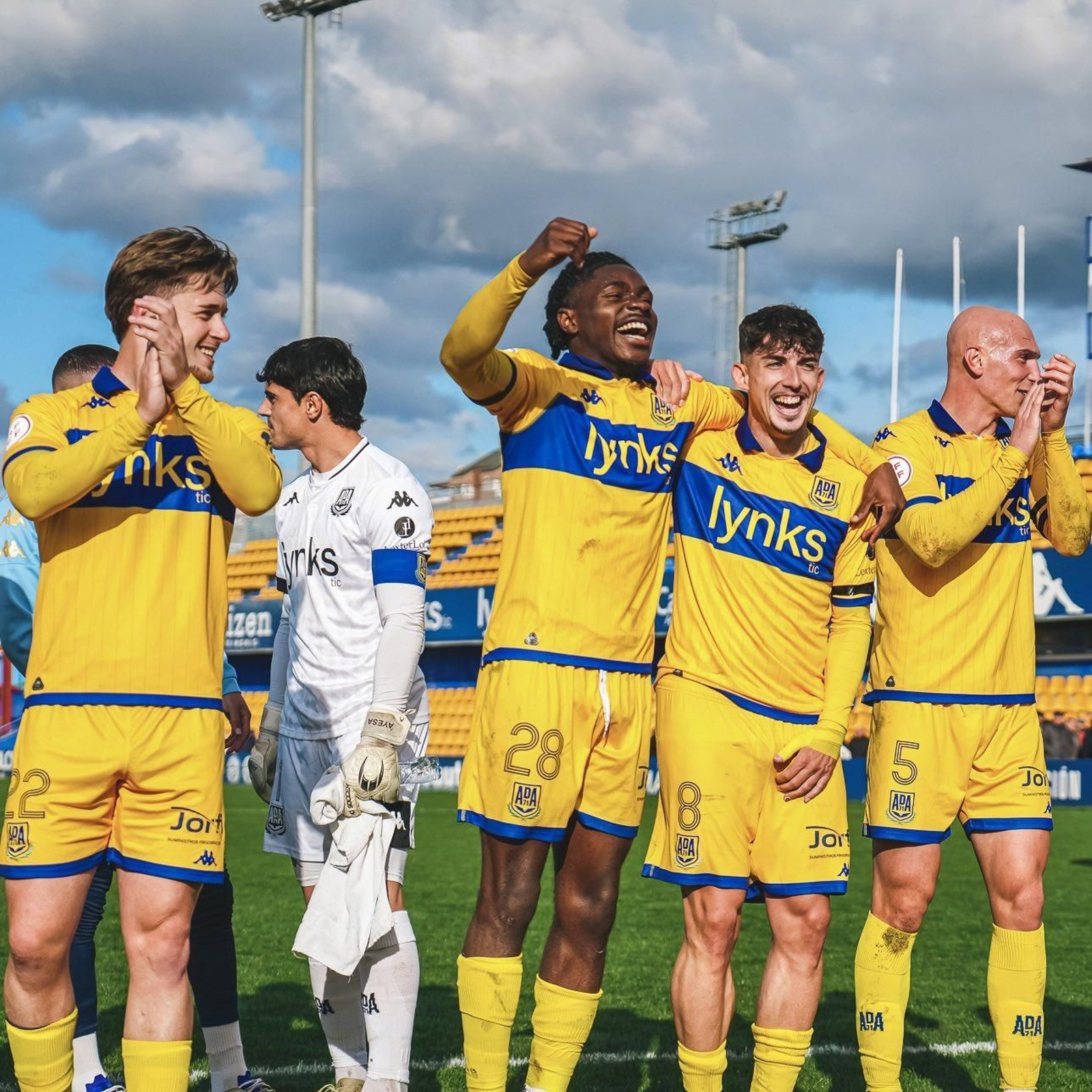 Un festejo del Alcorcón.