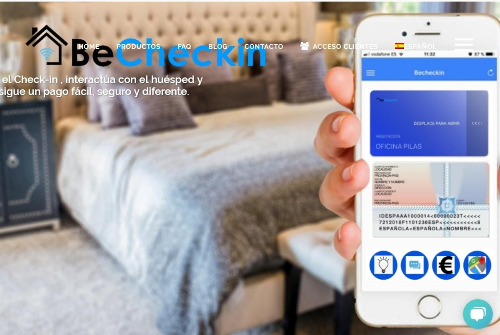 BeCheckin, una de las 'startups' andaluzas presentes en Fitur.