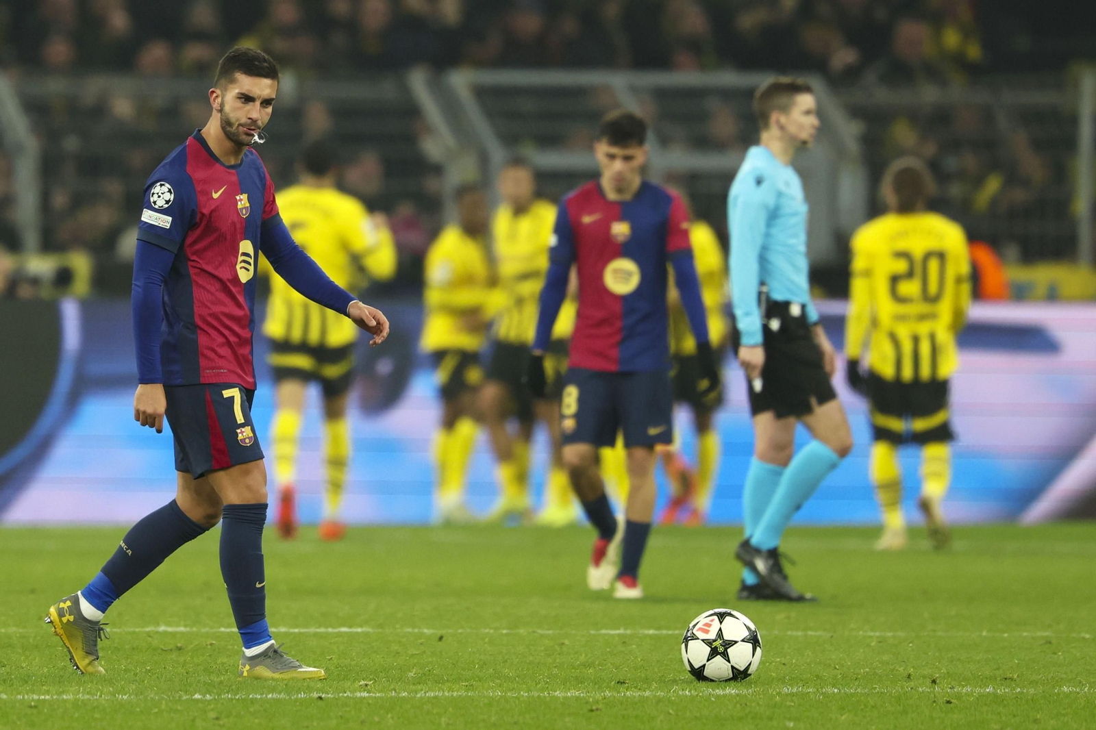 Las imágenes del Borussia Dortmund - Barcelona