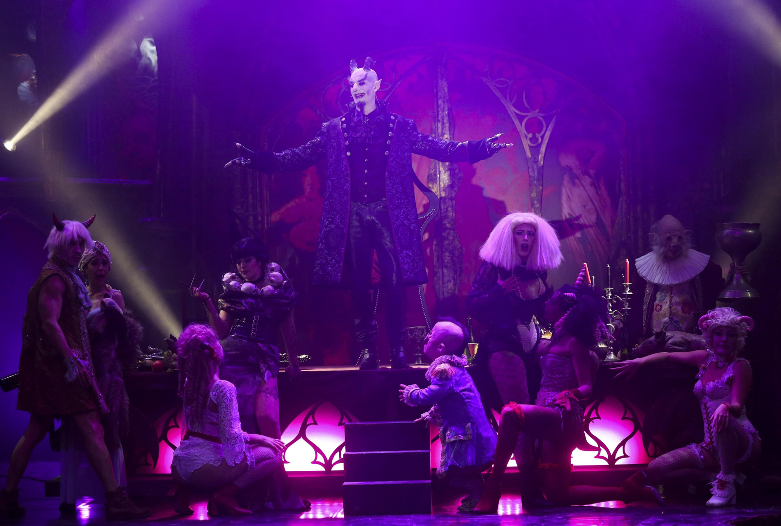 Las fotos de 'Bacanal' en su paso por Málaga