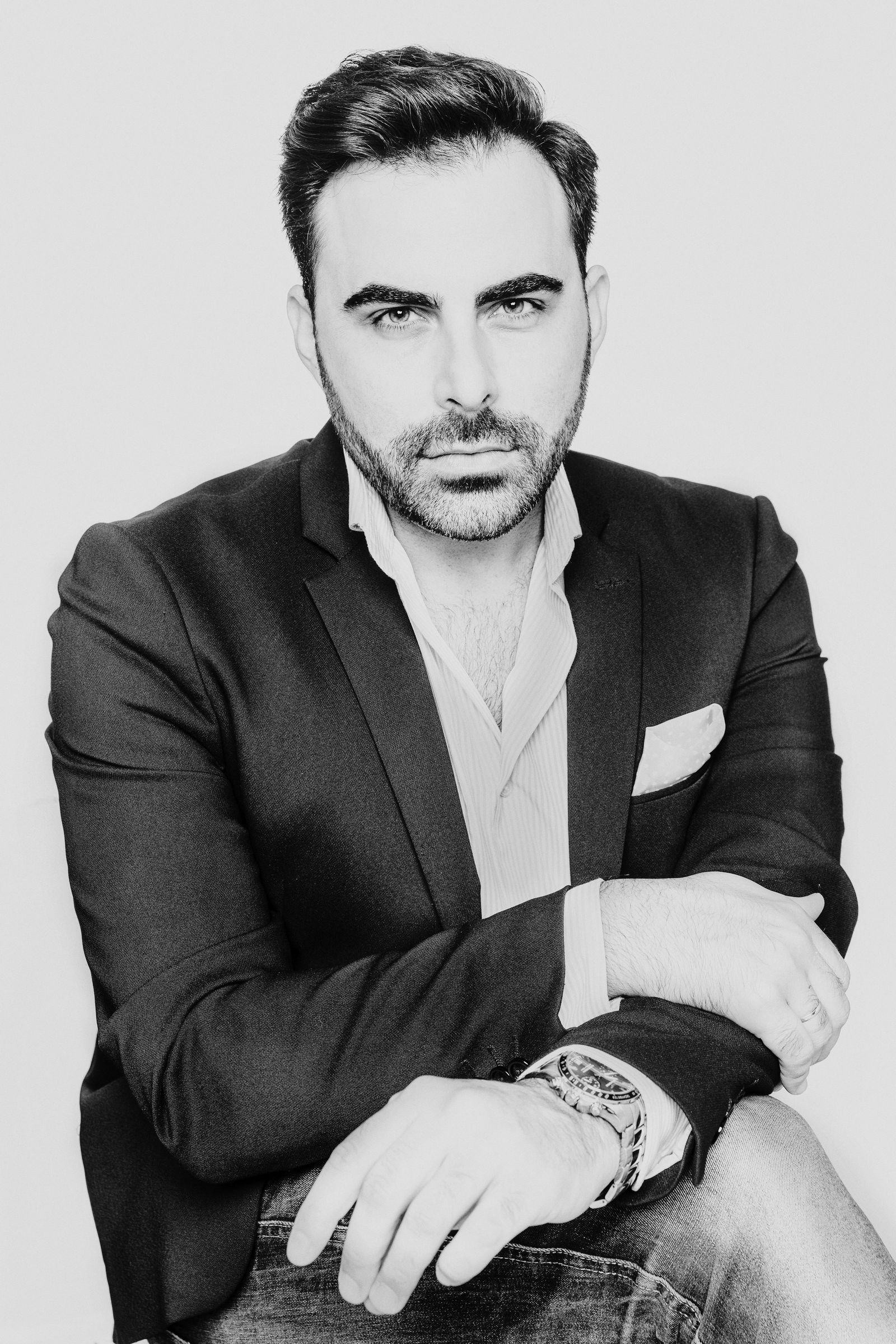 El diseñador de San Juan del Puerto, Iván Campaña