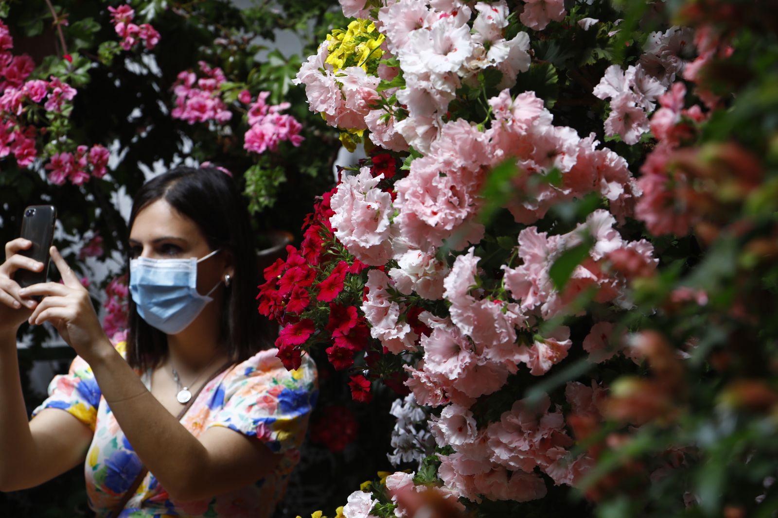 Fotografías: Sábado de colas y bulla en los Patios de Córdoba