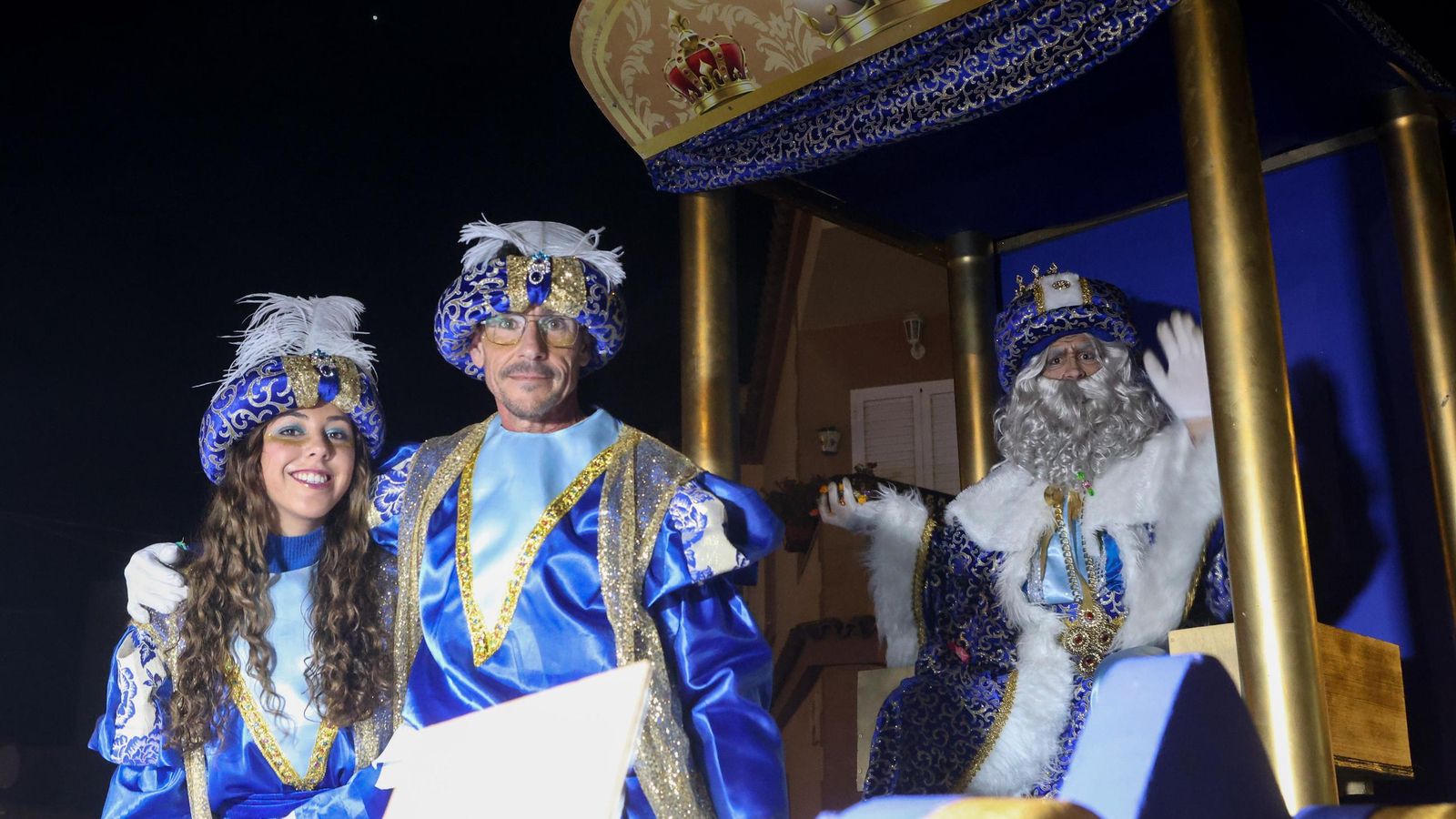 Fotos de la cabalgata de los Reyes Magos en Los Barrios