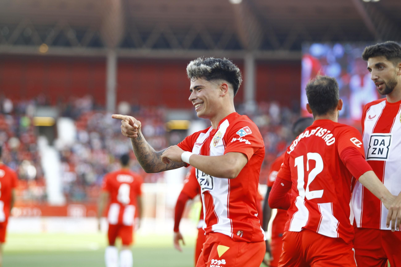 El U.D. Almería-C.D. Eldense, en imágenes