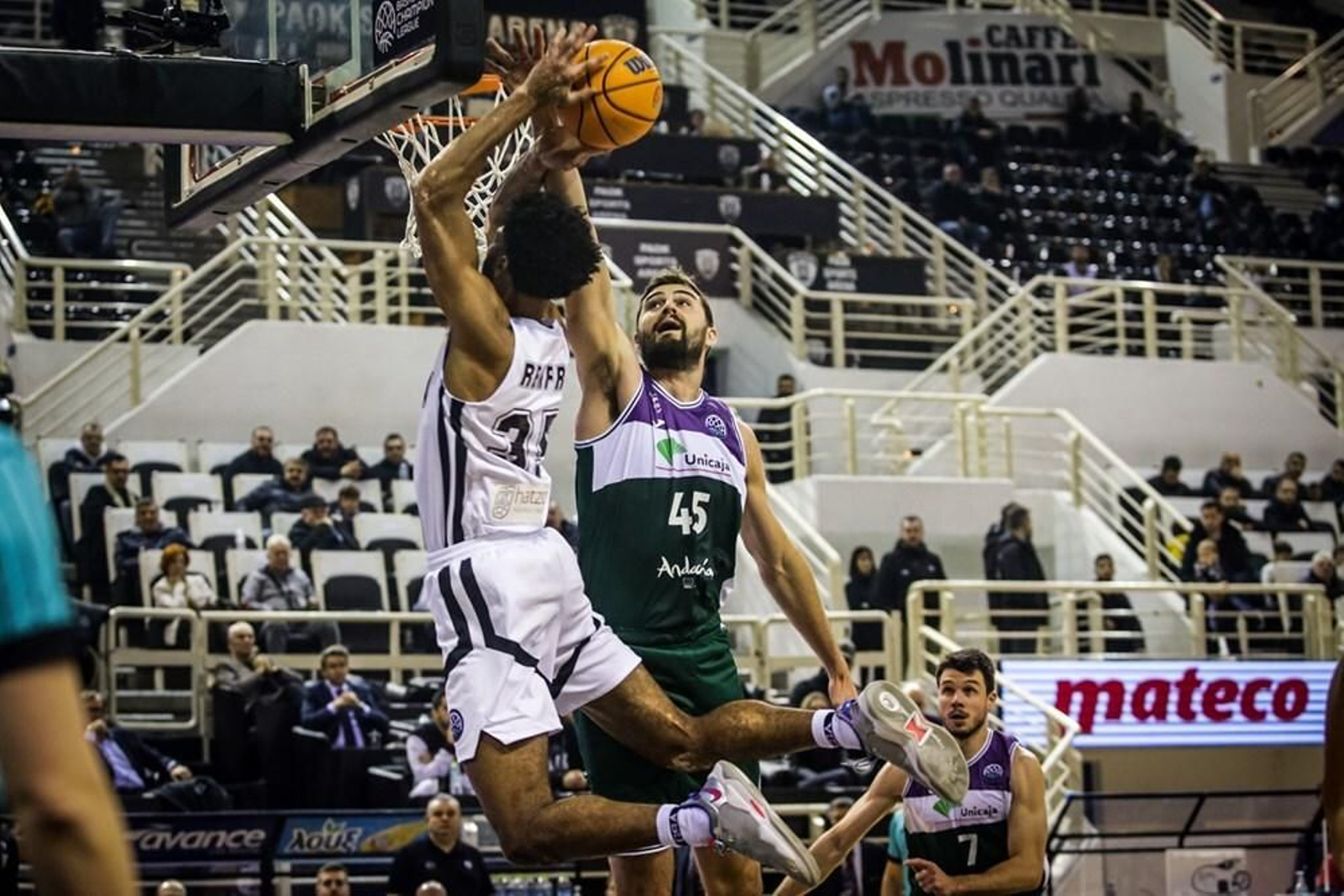 El PAOK - Unicaja, en fotos
