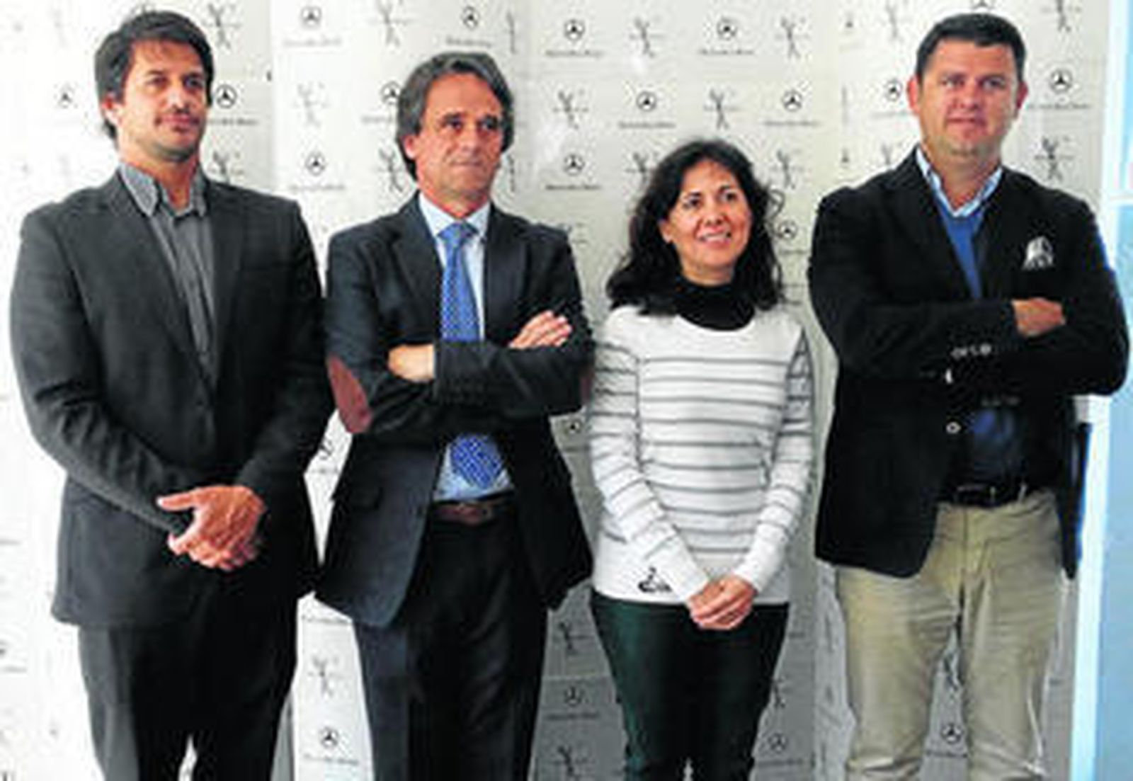 El evento fue presentado ayer por Carlos Oliva, Juan José Fernández, María del Mar Martín y Francisco Javier Martín.