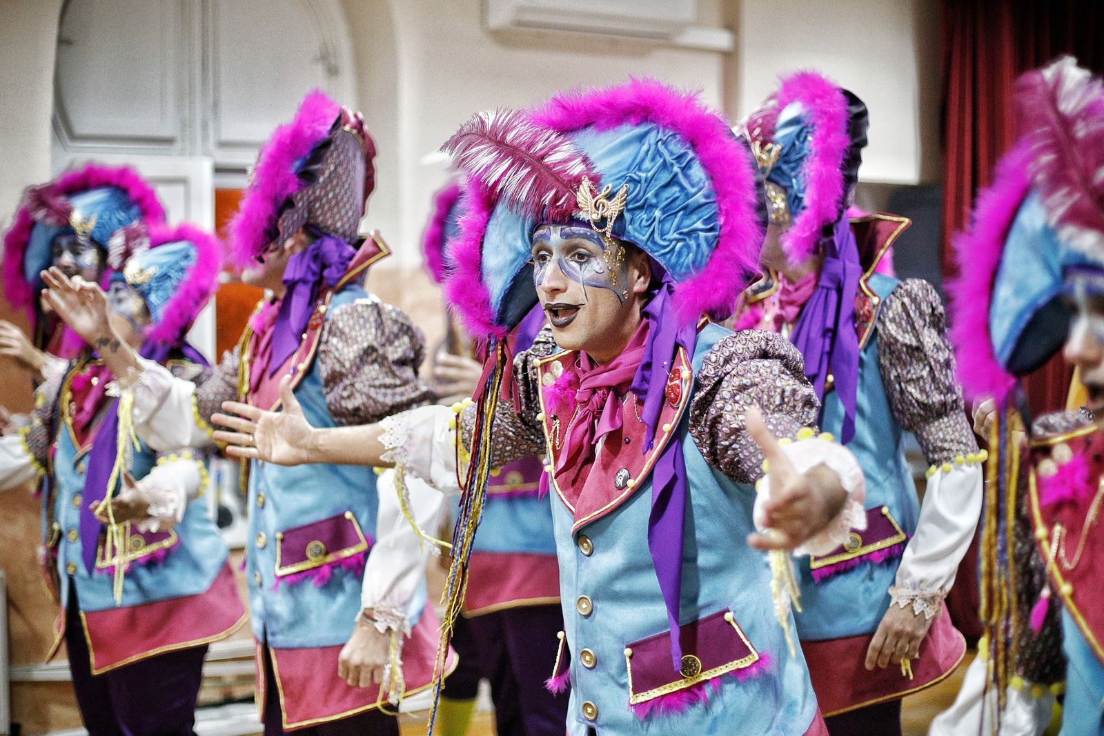 Comparsa 'Los refugiaos'