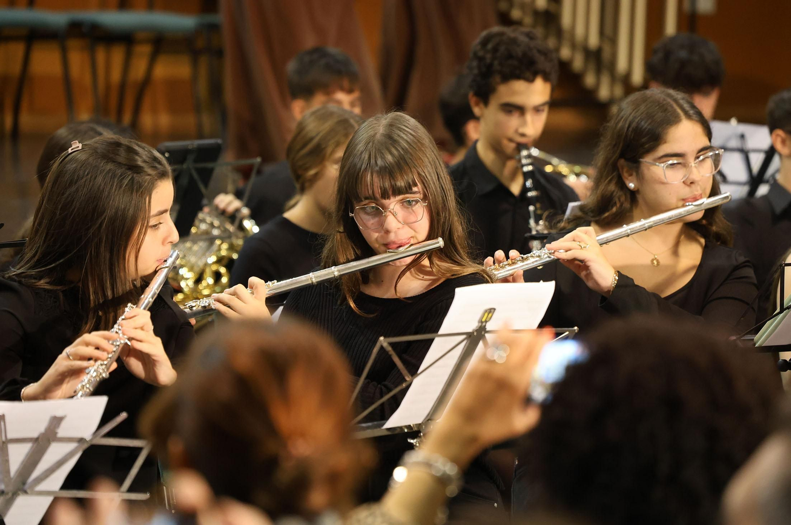 Imágenes del concierto del Conservatorio Profesional de Música 'Javier Perianes' con motivo de la celebración del Día de la Bandera de Andalucía