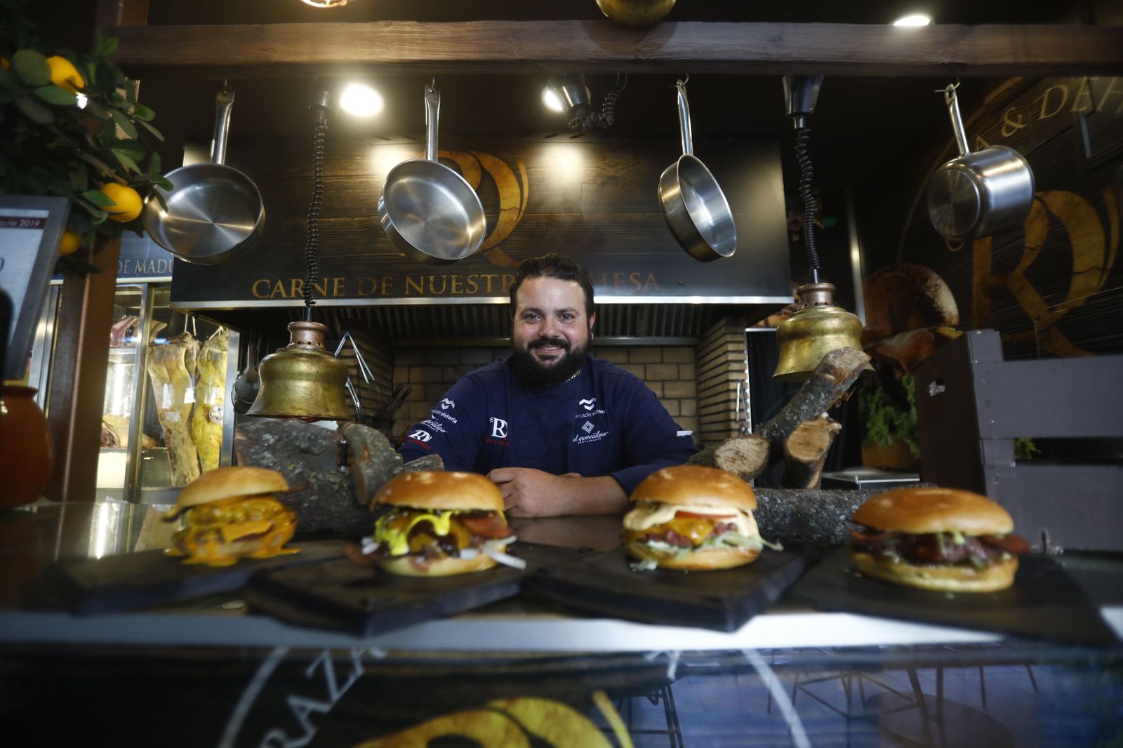 Jesús Barranco, chef de Raza y Dehesa, ha creado un concepto propio de hamburguesa premium