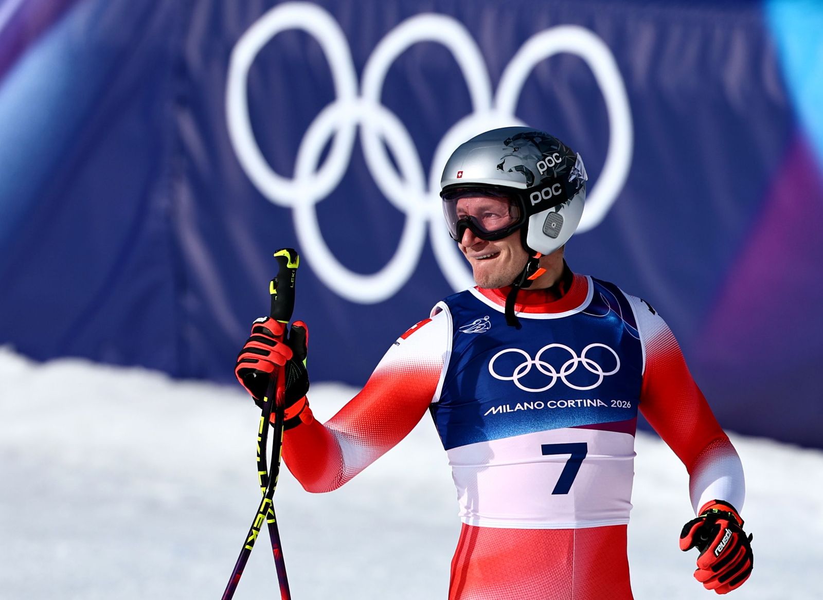 Las espectaculares fotos del descenso masculino en los Juegos Olímpicos de invierno