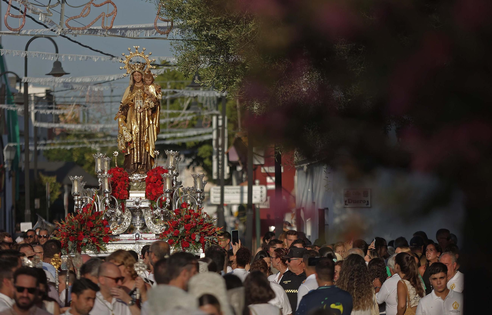 Fotos de la procesión de la virgen del Carmen en Palmones