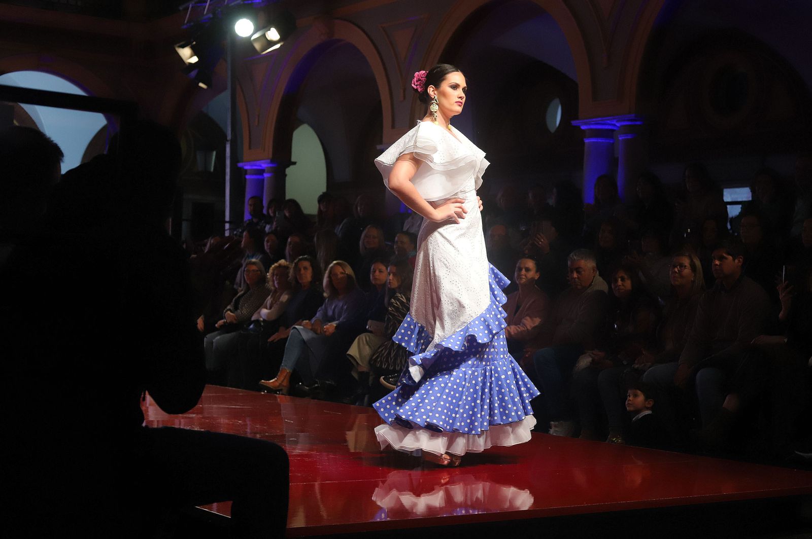 Huelva Flamenca 2023. Imágenes de la pasarela de moda flamenca de la modista Adelina Infante