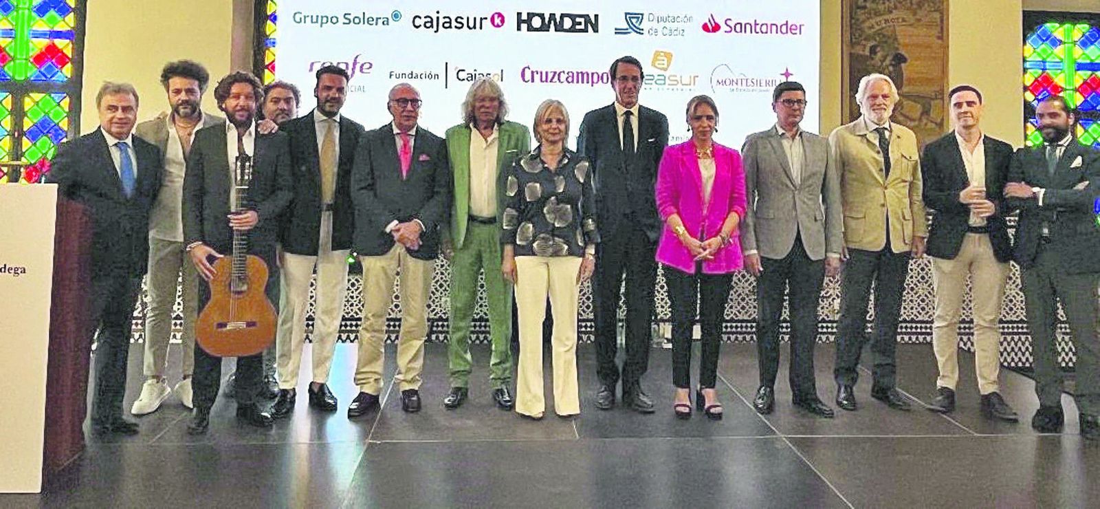 Antonio Real, Manuel Cantarote, Pepe del Morao, Diego Montoya, Jesús Méndez, Antonio Flores, José Mercé, María José García-Pelayo, Mauricio González-Gordon, Almudena Martínez, Álvaro Pimentel, Agustín Muñoz, Jaime Espinar y Juan Garrido.