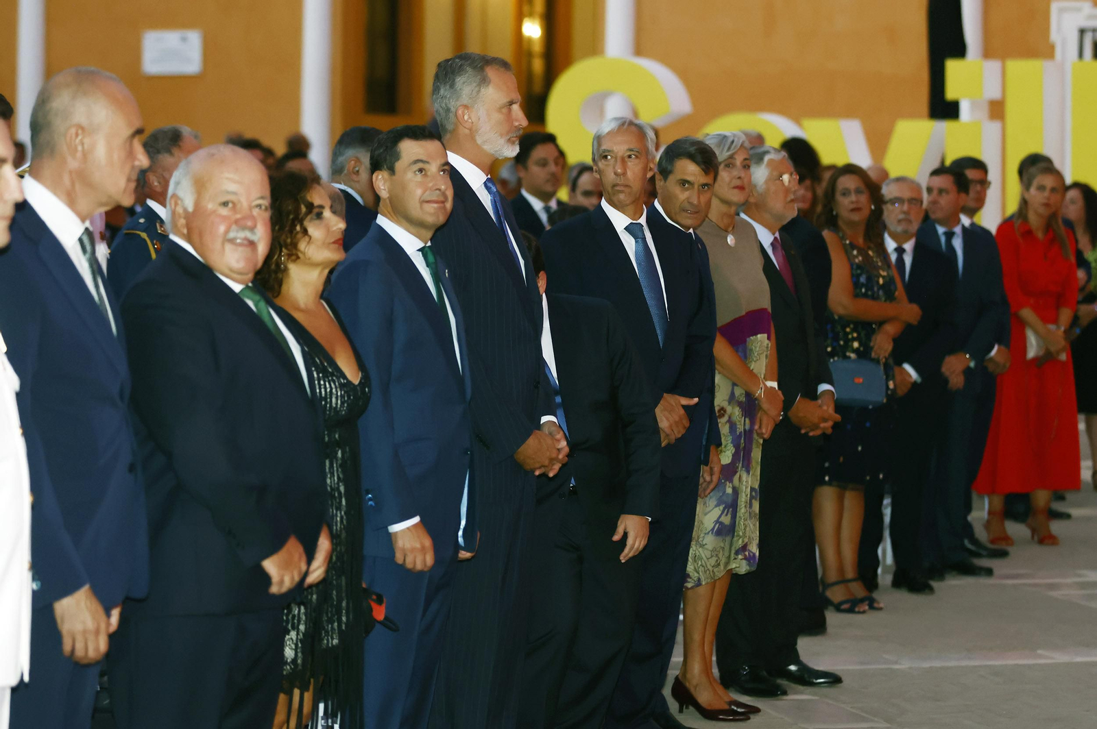 El Rey en el Alcázar de Sevilla con motivo de  los actos del V Centenario de Magallanes y ElCano, en imágenes