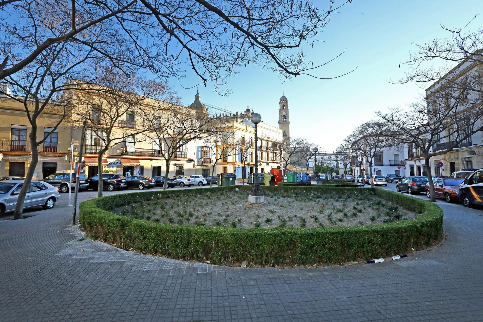 Imagen de la plaza del Arroyo, que será totalmente reformada.