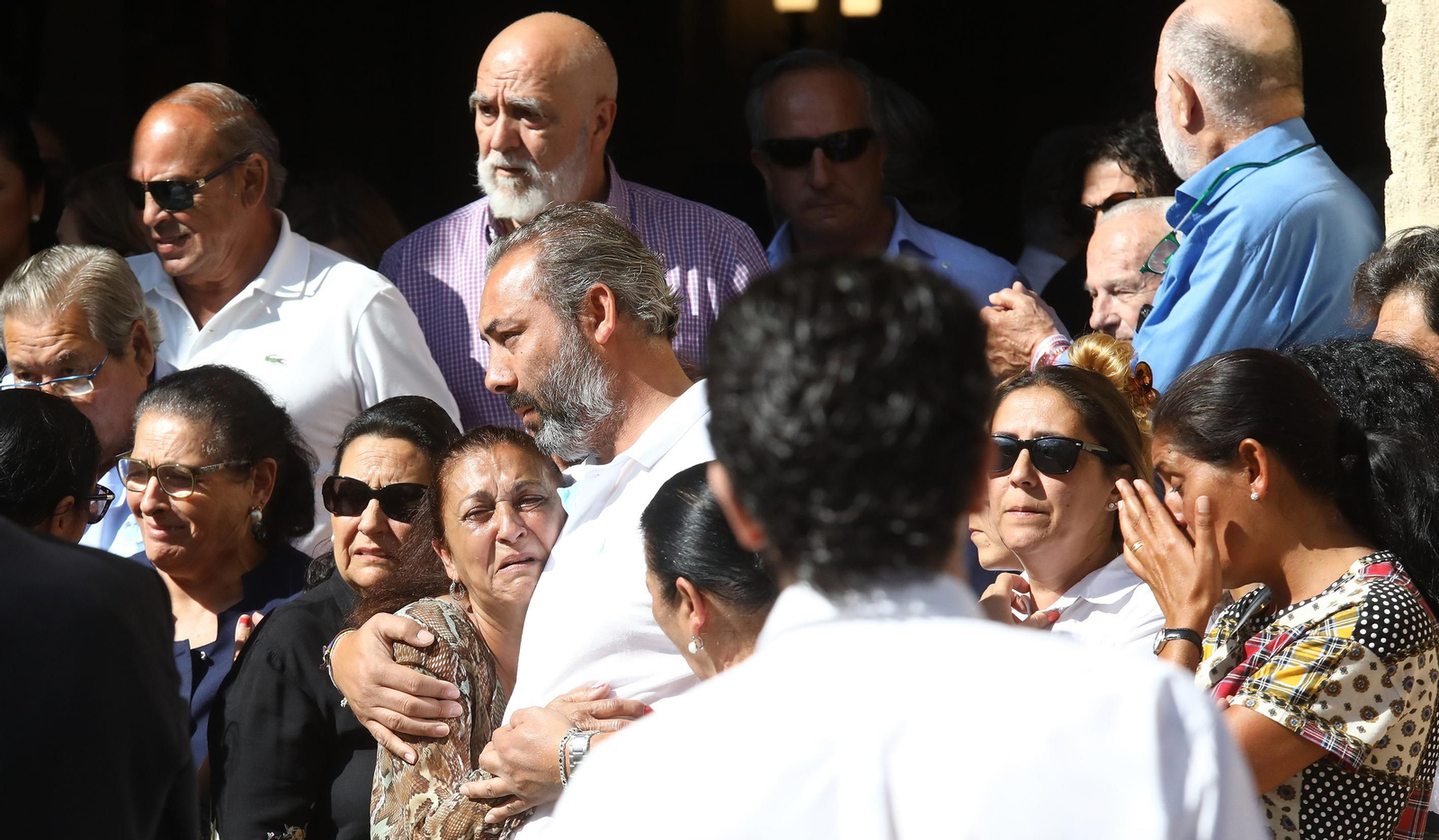 Funeral de Fernando de la Morena en Santiago