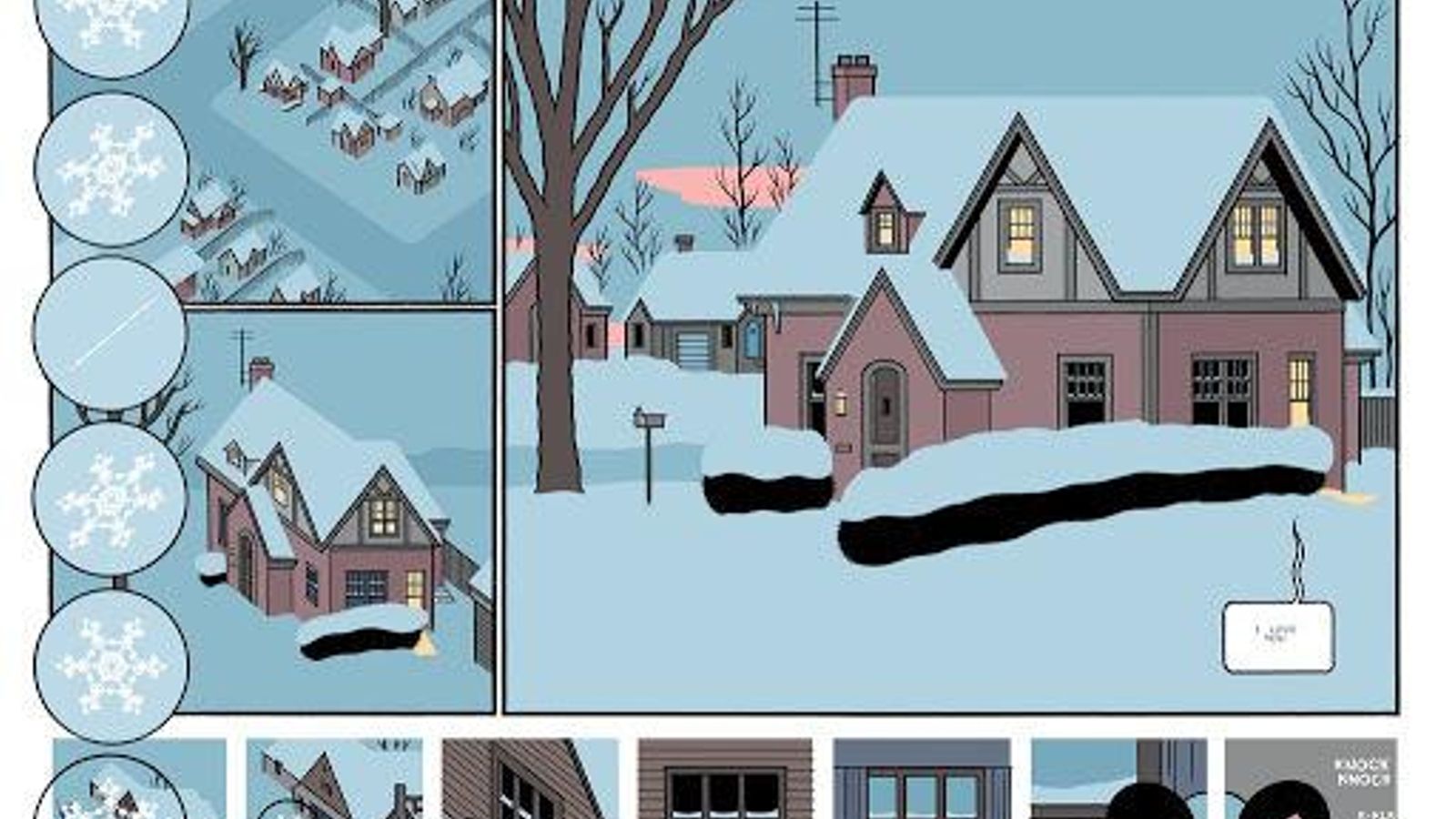Chris Ware ha estado trabajando 16 años en el cómic 'Rusty Brown'.