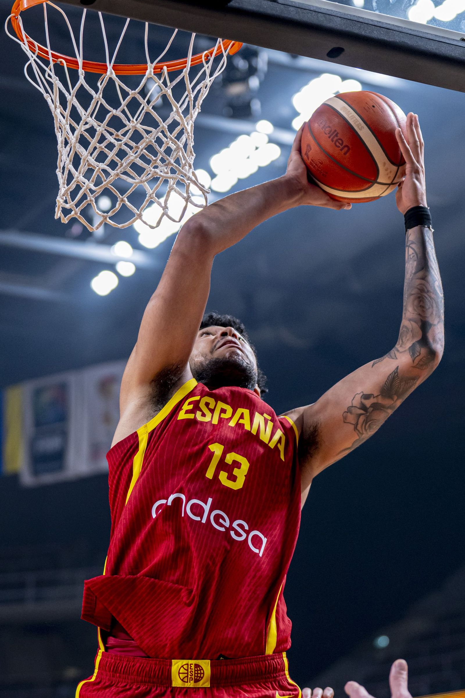 Las mejores fotos del Ucrania-España de baloncesto