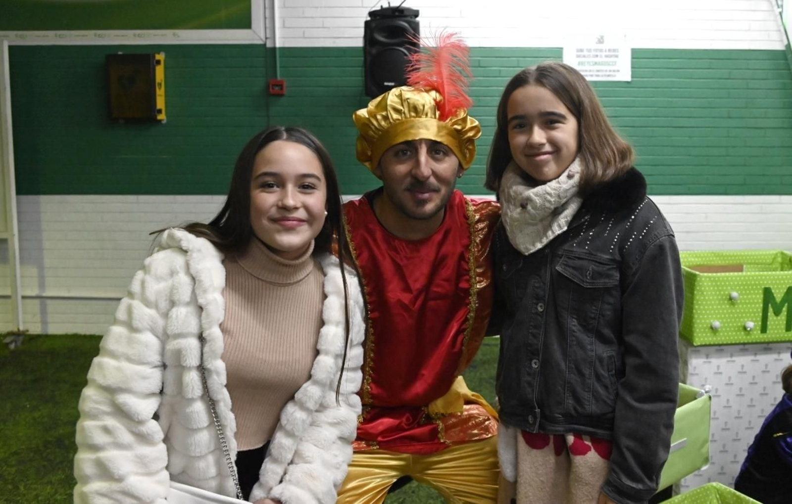 La recepción de los Reyes Magos del Córdoba CF en El Arcángel, en imágenes