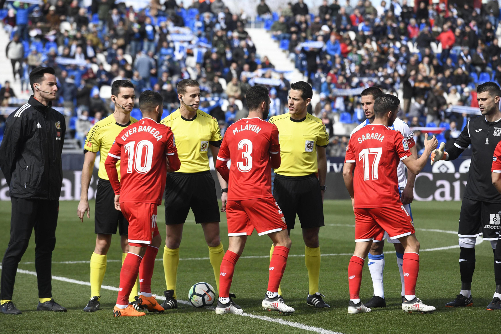 Las imágenes del Leganés-Sevilla