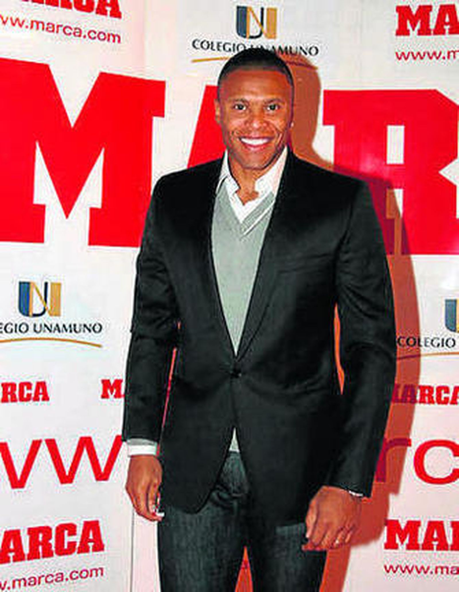 Baptista, en la gala de 'Marca'.