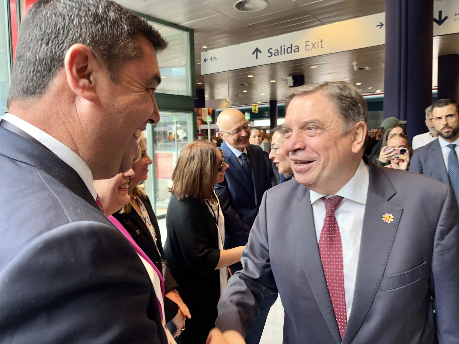 Imágenes de la participación de Huelva en la primera jornada de Fruit Attraction 2024