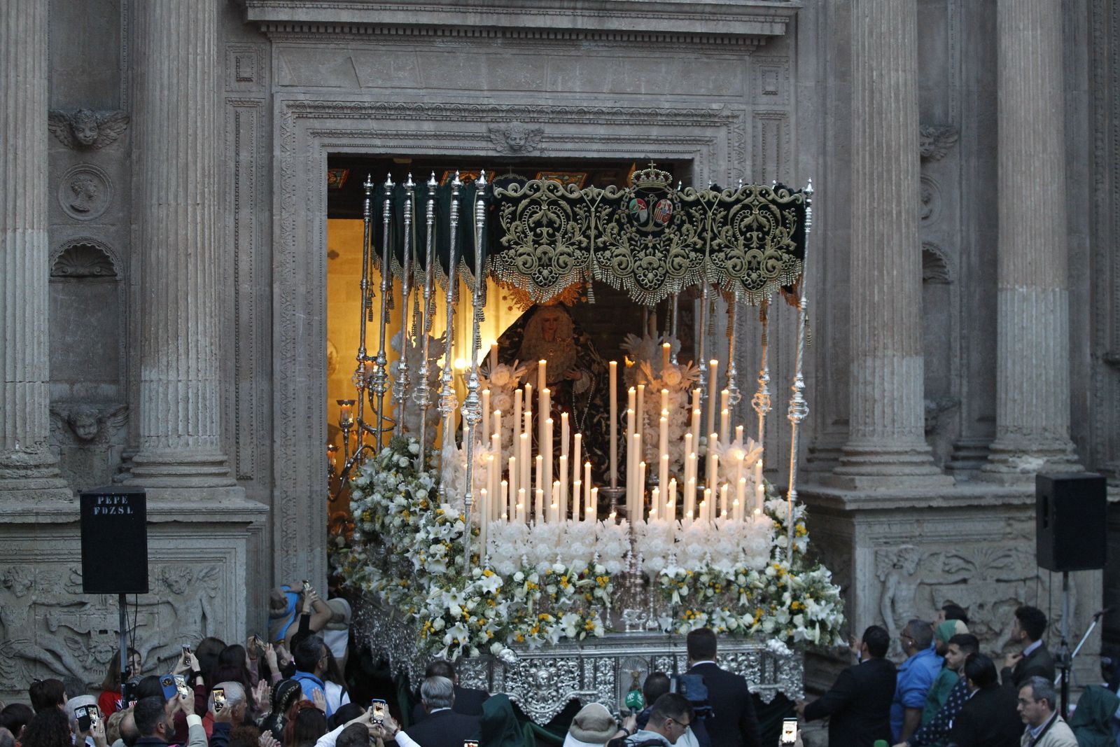 Imágenes de la Procesión de Estudiantes. Semana Santa Almería 2019