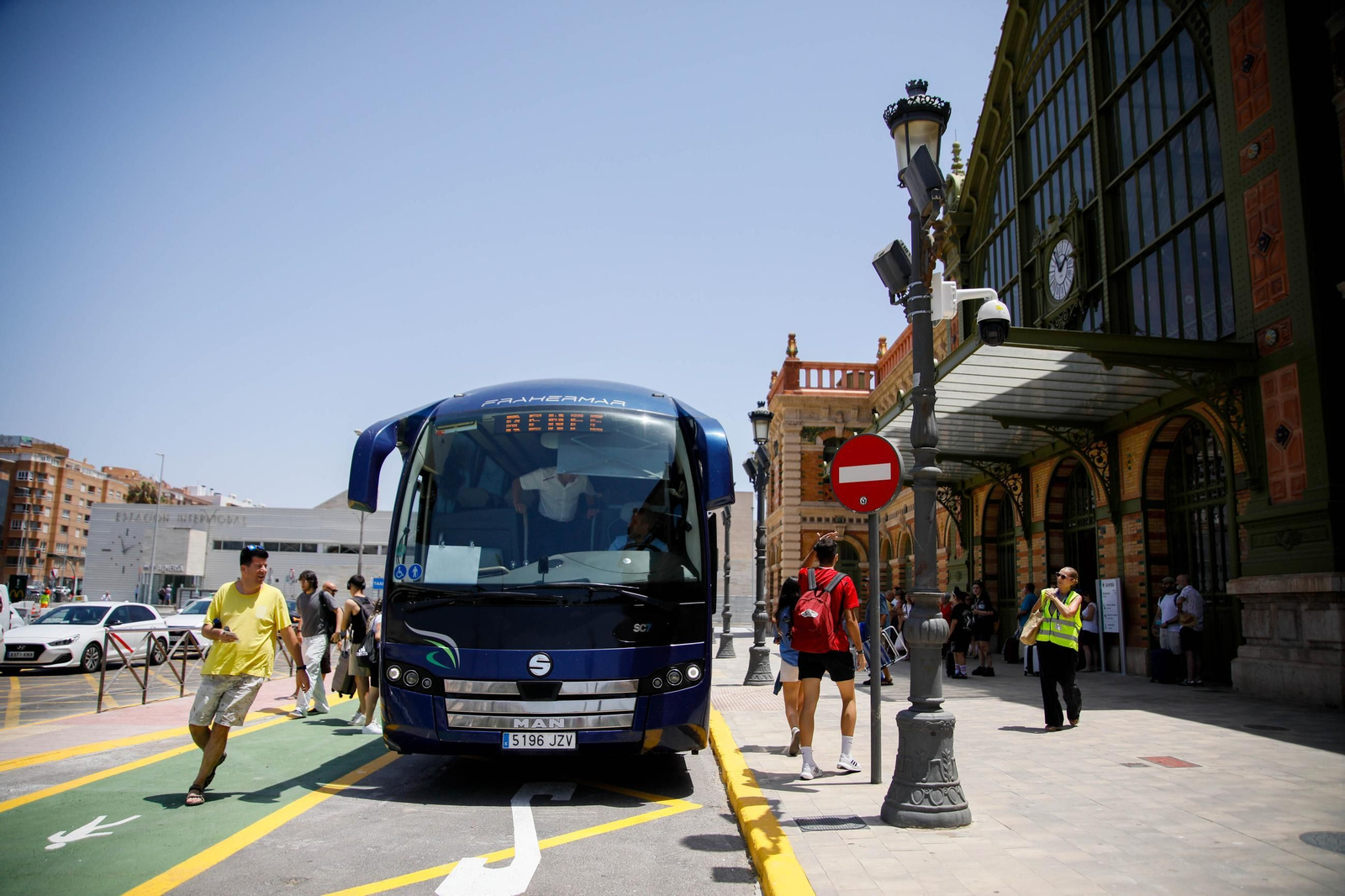 La apertura de la antigua estación de RENFE de Almería, en imágenes