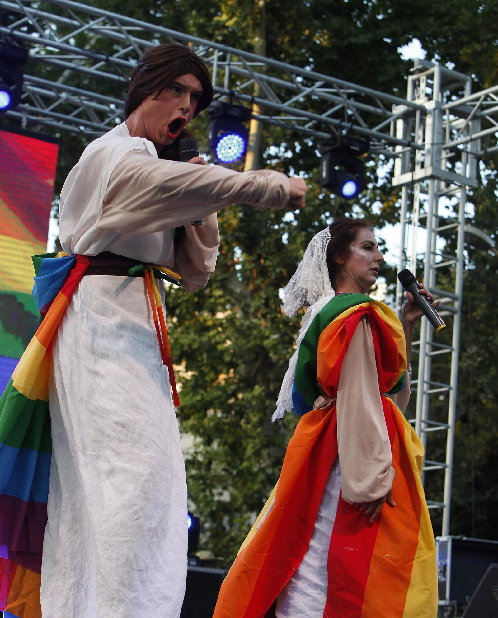 Imágenes del pregón del orgullo gay