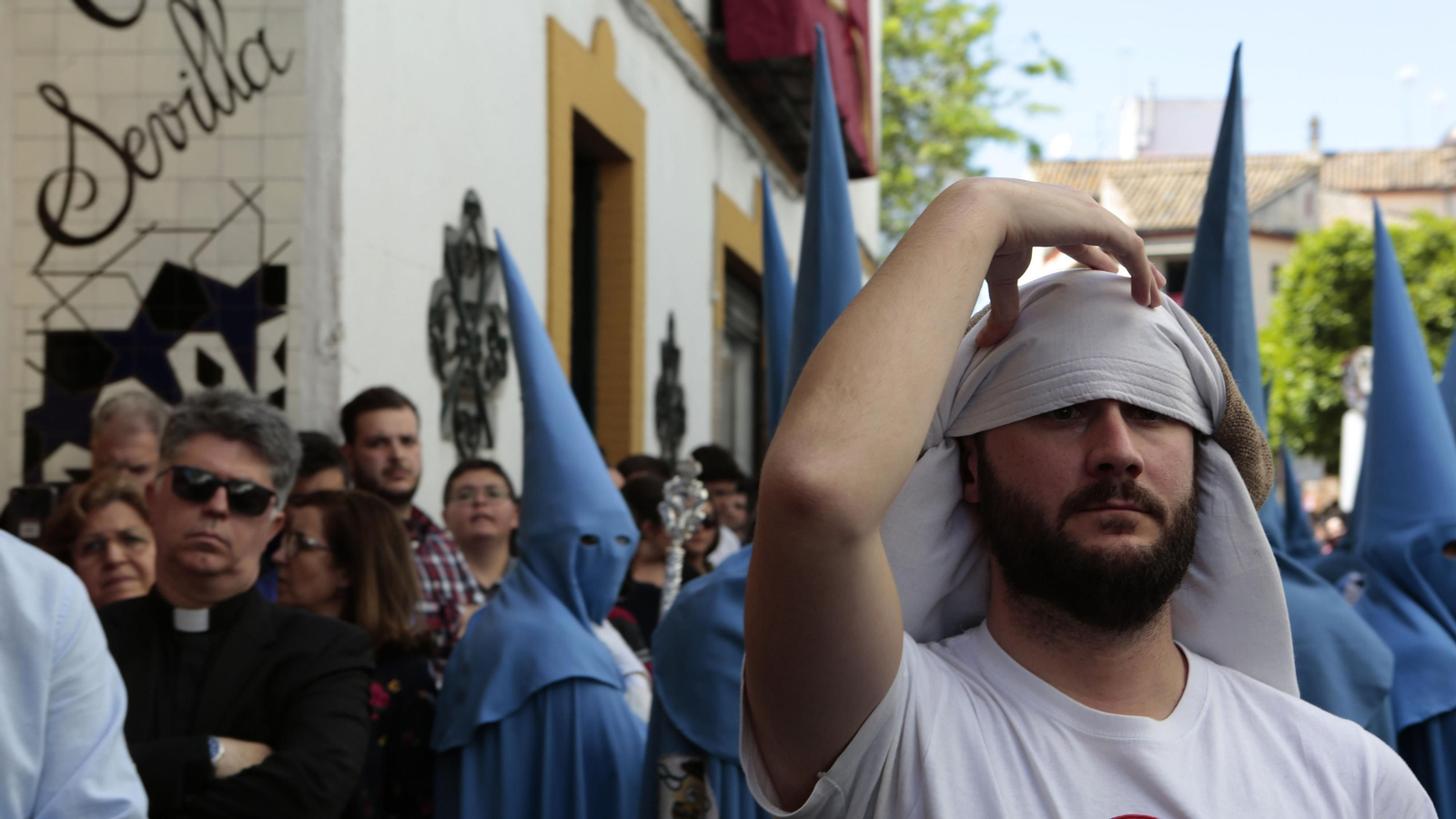 Las imágenes de la Hermandad de San Esteban