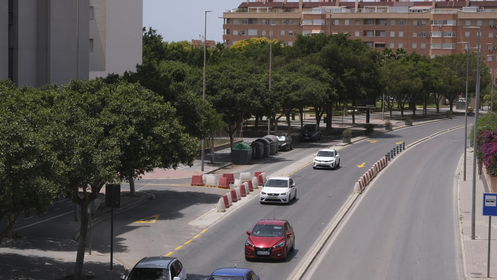 Último día del Puente de la Avenida del Mediterráneo, en imágenes