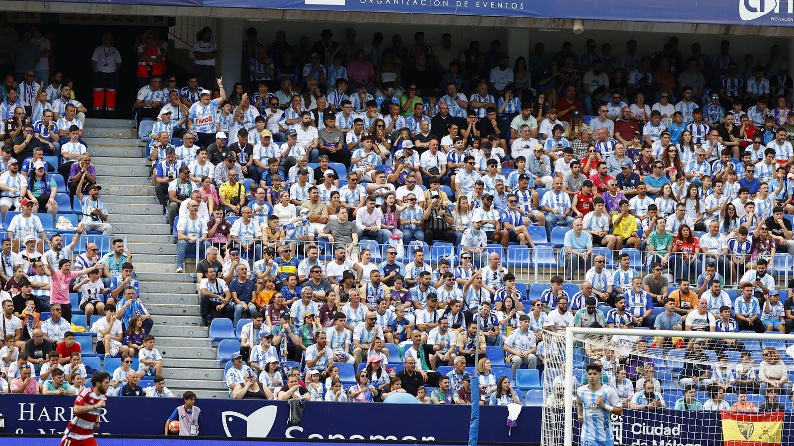 Las fotos del Málaga CF-Granada