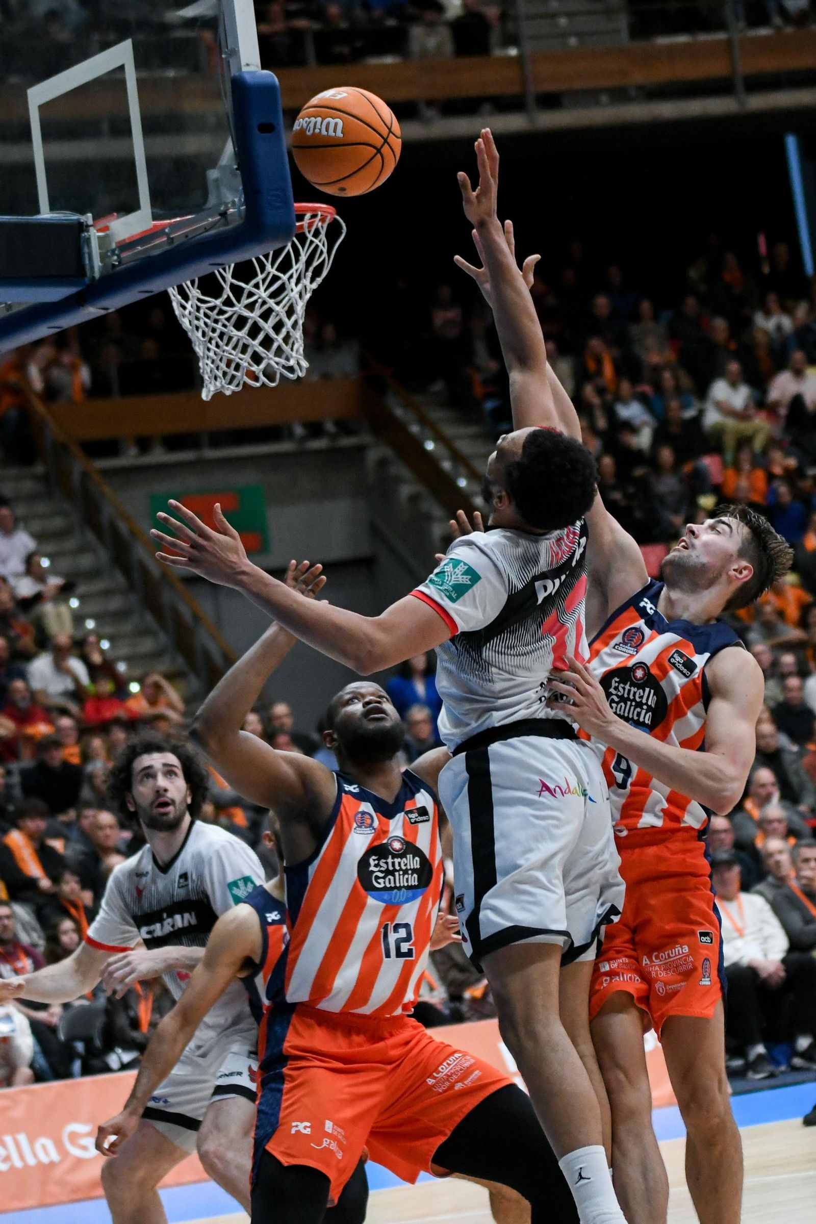Las mejores imágenes del Leyma Coruña-Covirán Granada