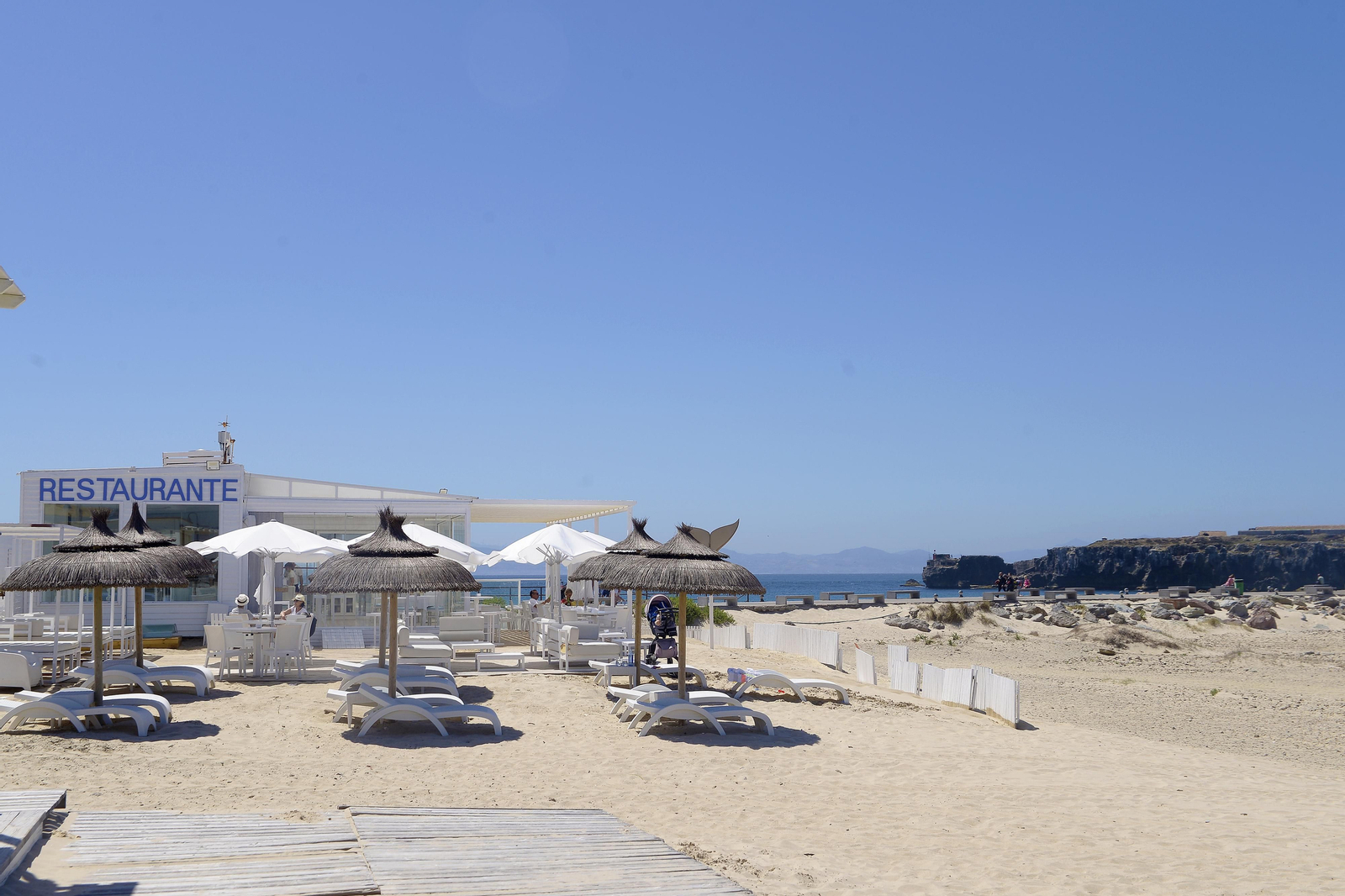 Fotos de las playas de Tarifa en el fin e semana